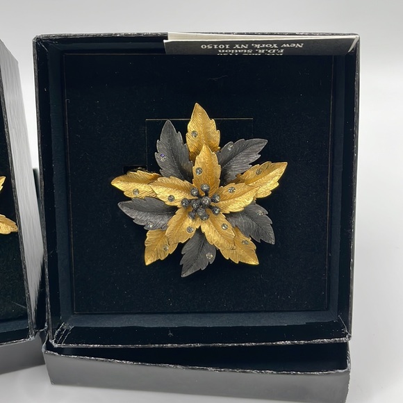 Joan Rivers Brooch & Earring Set NIB - Picture 3 of 7